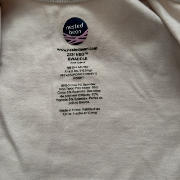 Nested bean swaddle sleep sack - Picture 6 of 7